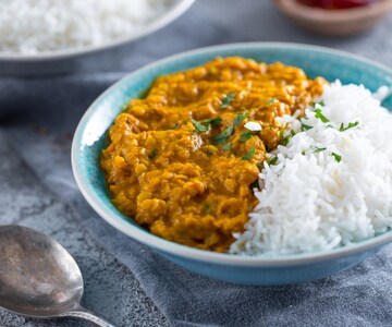 Dahl de lentilles corail