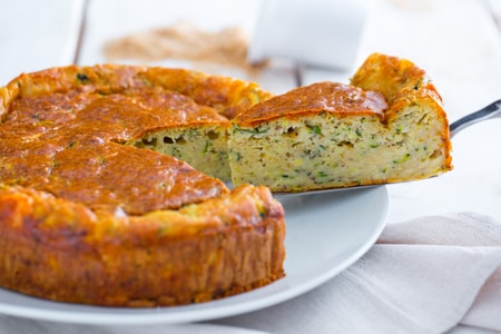 Gâteau 7 pots aux courgettes