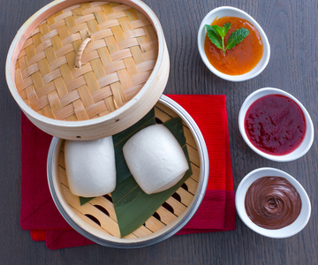 Petits pains chinois à la vapeur (mantou)