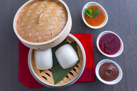 Petits pains chinois à la vapeur (mantou)