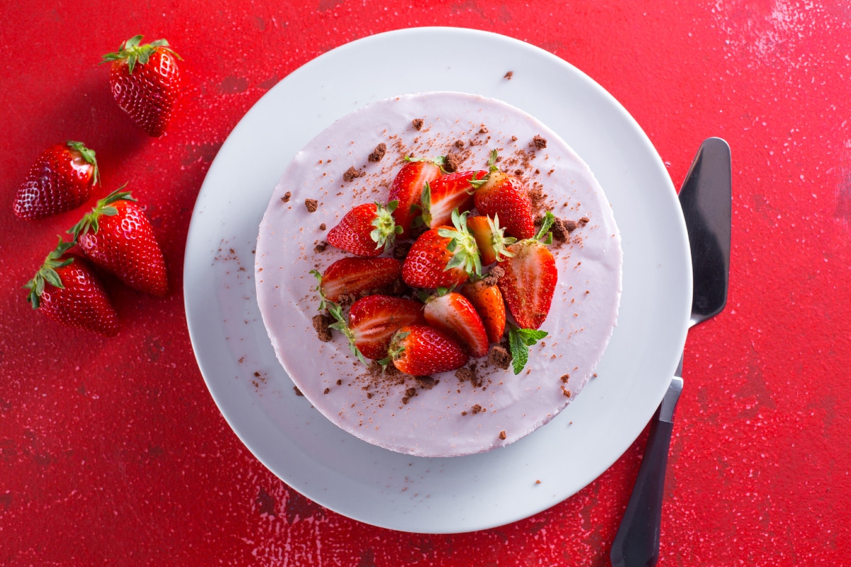 Cheesecake aux fraises