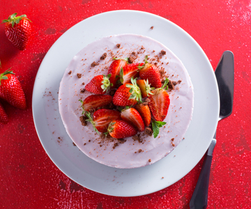 Cheesecake aux fraises