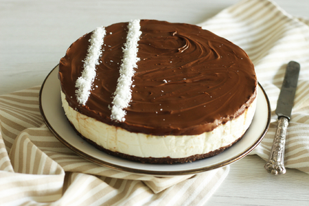 Cheesecake noix de coco et Nutella