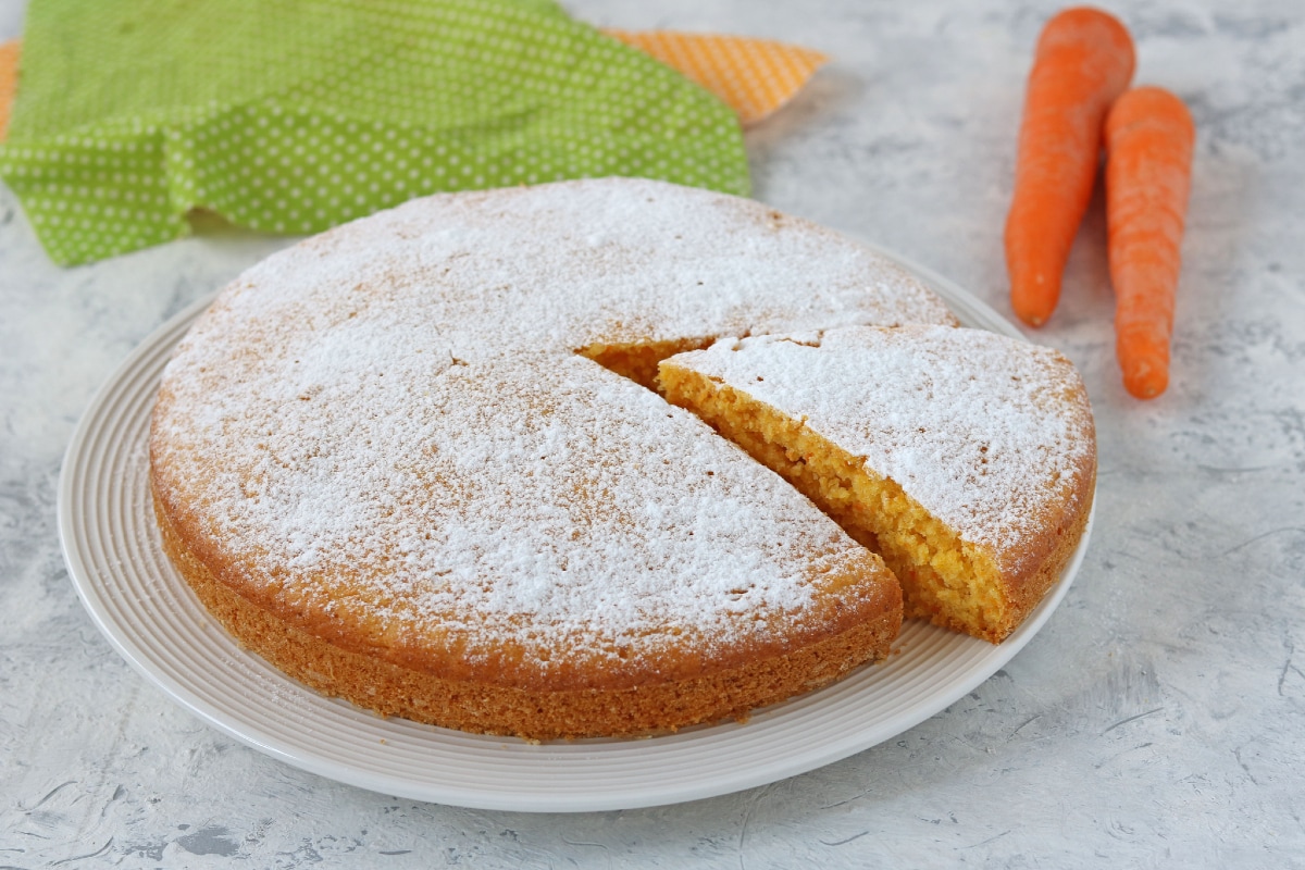 Gâteau aux carottes sans œufs