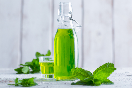 Liqueur à la menthe