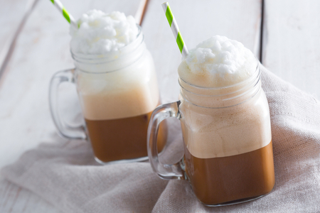 Iced ginseng au caramel