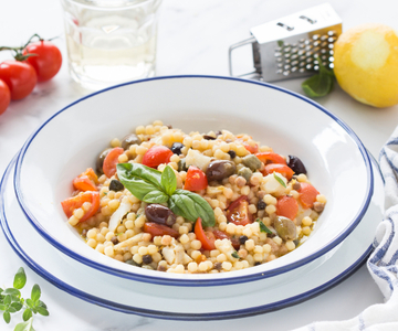 Fregola avec morue