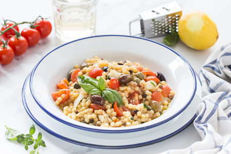 Fregola avec morue