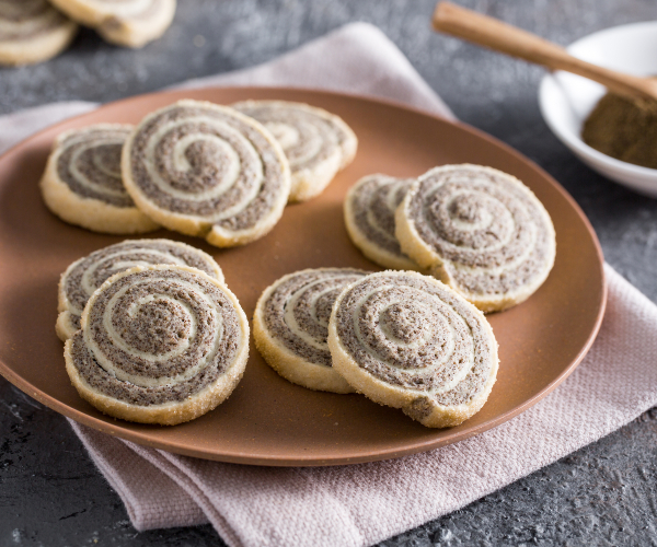 Biscuits au chanvre avec lait d'amande