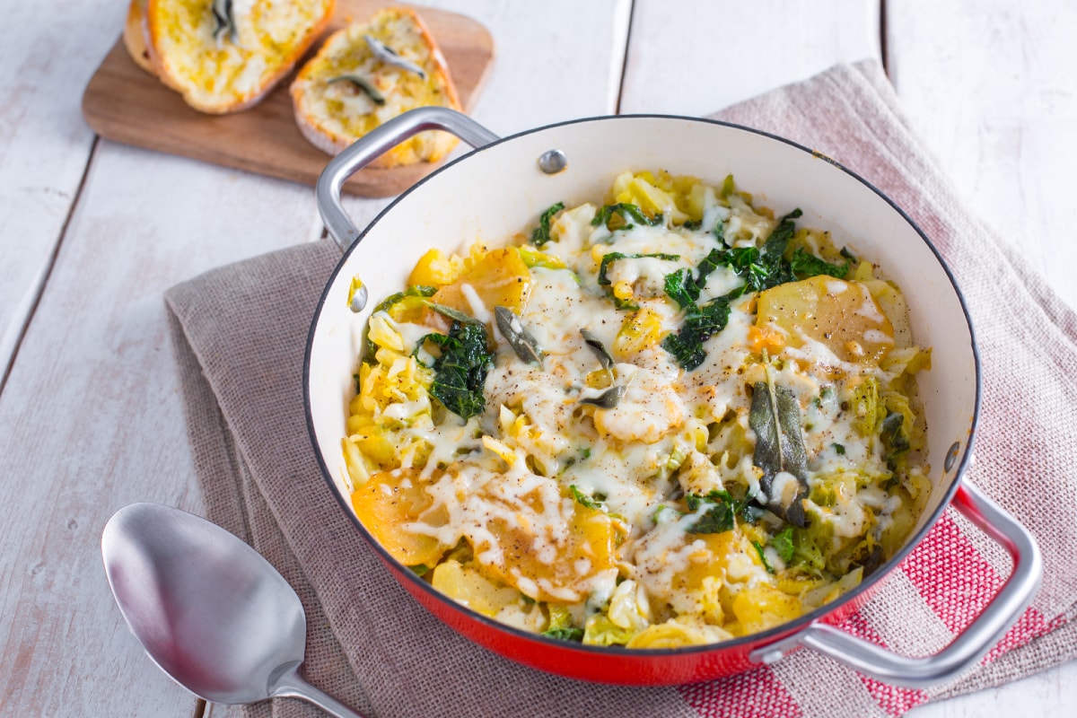 Chou et pommes de terre