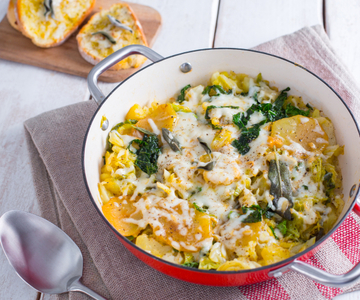 Chou et pommes de terre