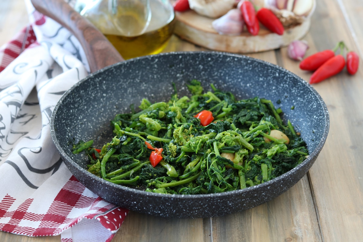 Brocoli-rave à la poêle