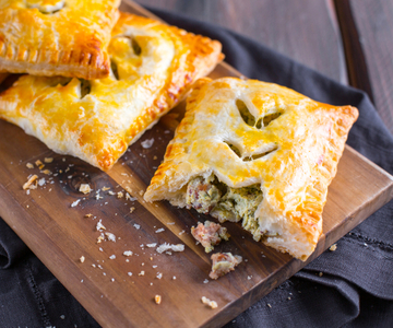 Feuilletés aux brocolis et ricotta