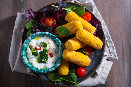 Croquettes de pommes de terre au four