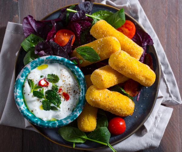 Croquettes de pommes de terre au four