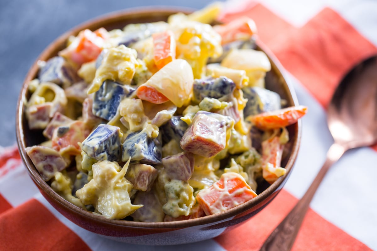 Salade russe du potager