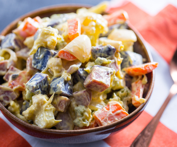 Salade russe du potager