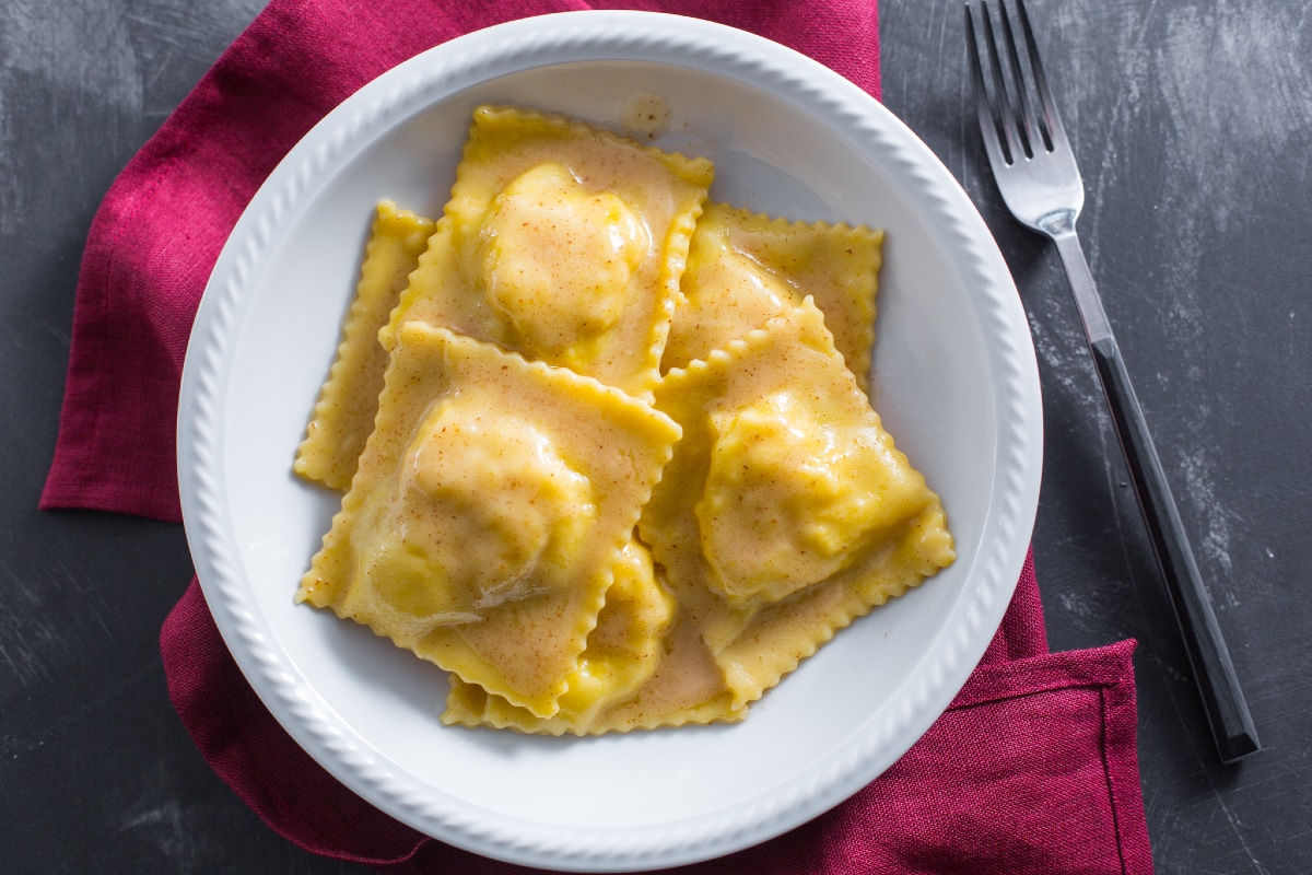 Raviolis ris e coi