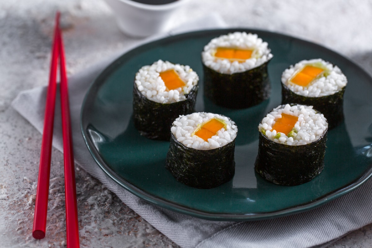 Hosomaki végétarien fait maison simple