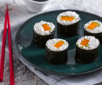 Hosomaki végétarien fait maison simple