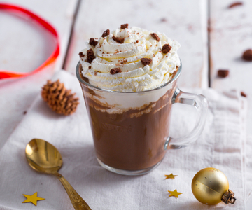 Tartine chaude au café