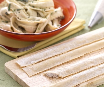 Tagliatelle farcies à la viande et à la ricotta