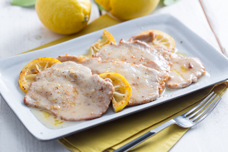 Escalopes au citron