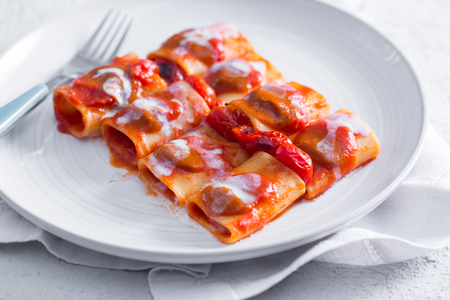 Paccheri aux 3 tomates
