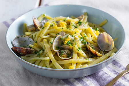 Scialatielli asperges et palourdes