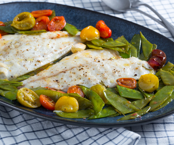 Filets de dorade au four