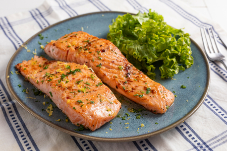 Filet de saumon à la poêle