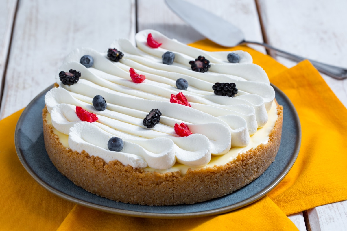 Tarte au lemon curd