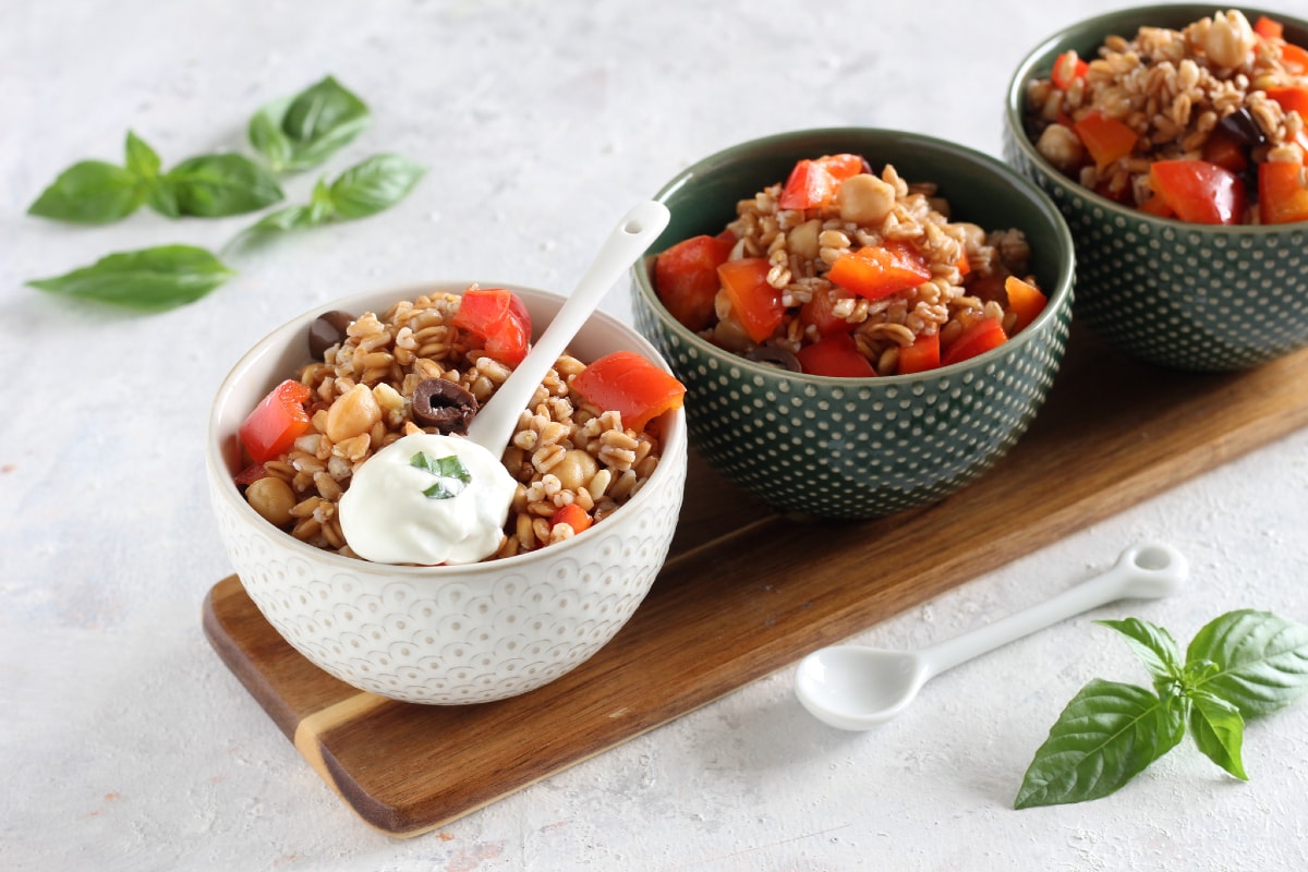Salade de farro froide