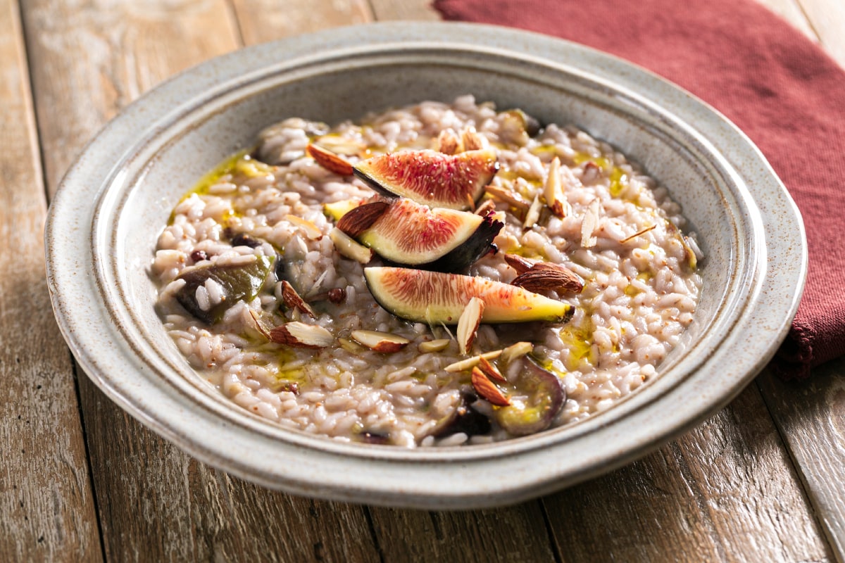 Risotto aux figues