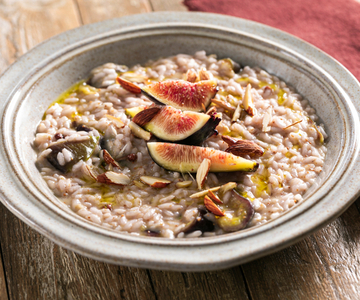 Risotto aux figues