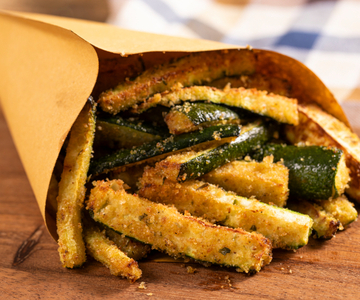 Courgettes à la friteuse à air