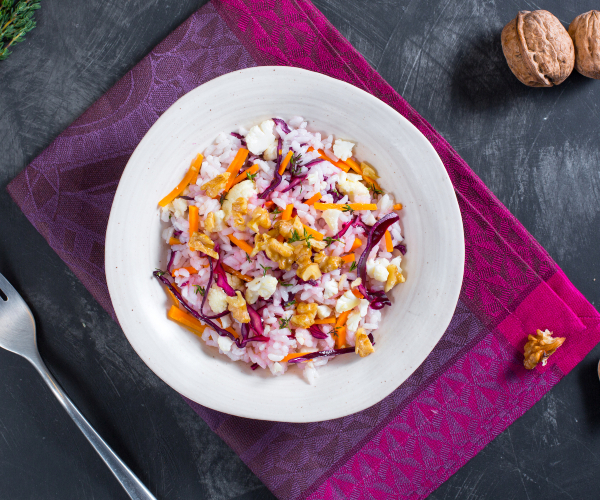 Salade de riz d'hiver