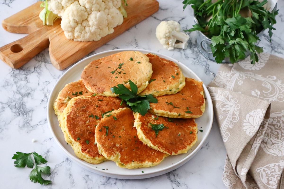 Pancake de chou-fleur