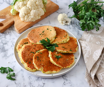 Pancake de chou-fleur