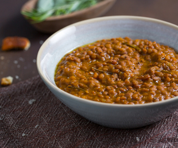 Lentilles en cocotte-minute