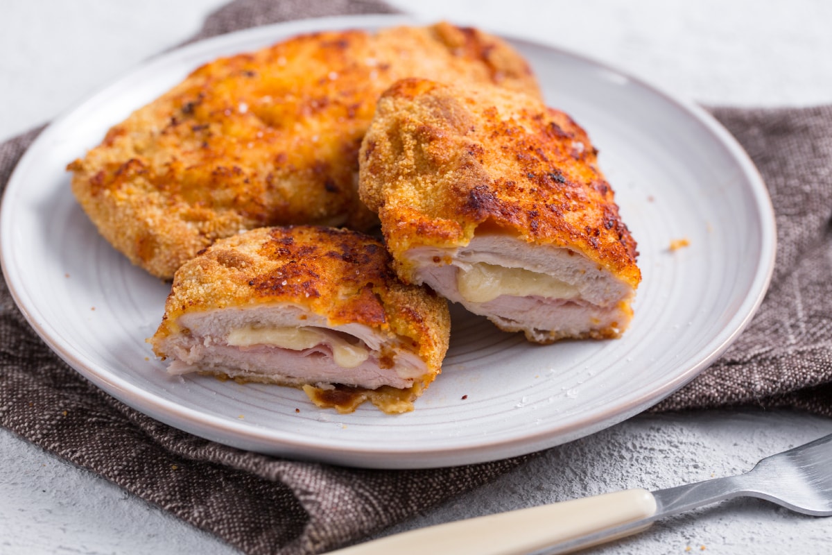 Cordon bleu avec friteuse à air
