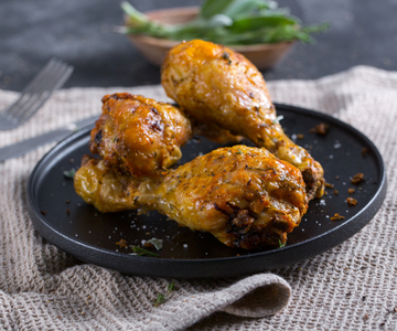 Cuisses de poulet à la friteuse à air