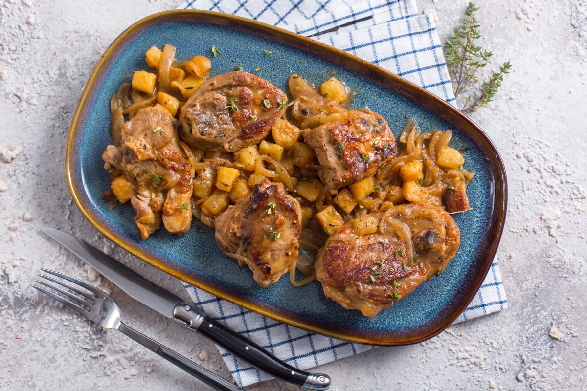 Chevreau à la poêle