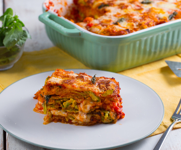 Parmigiana de fleurs de courgette
