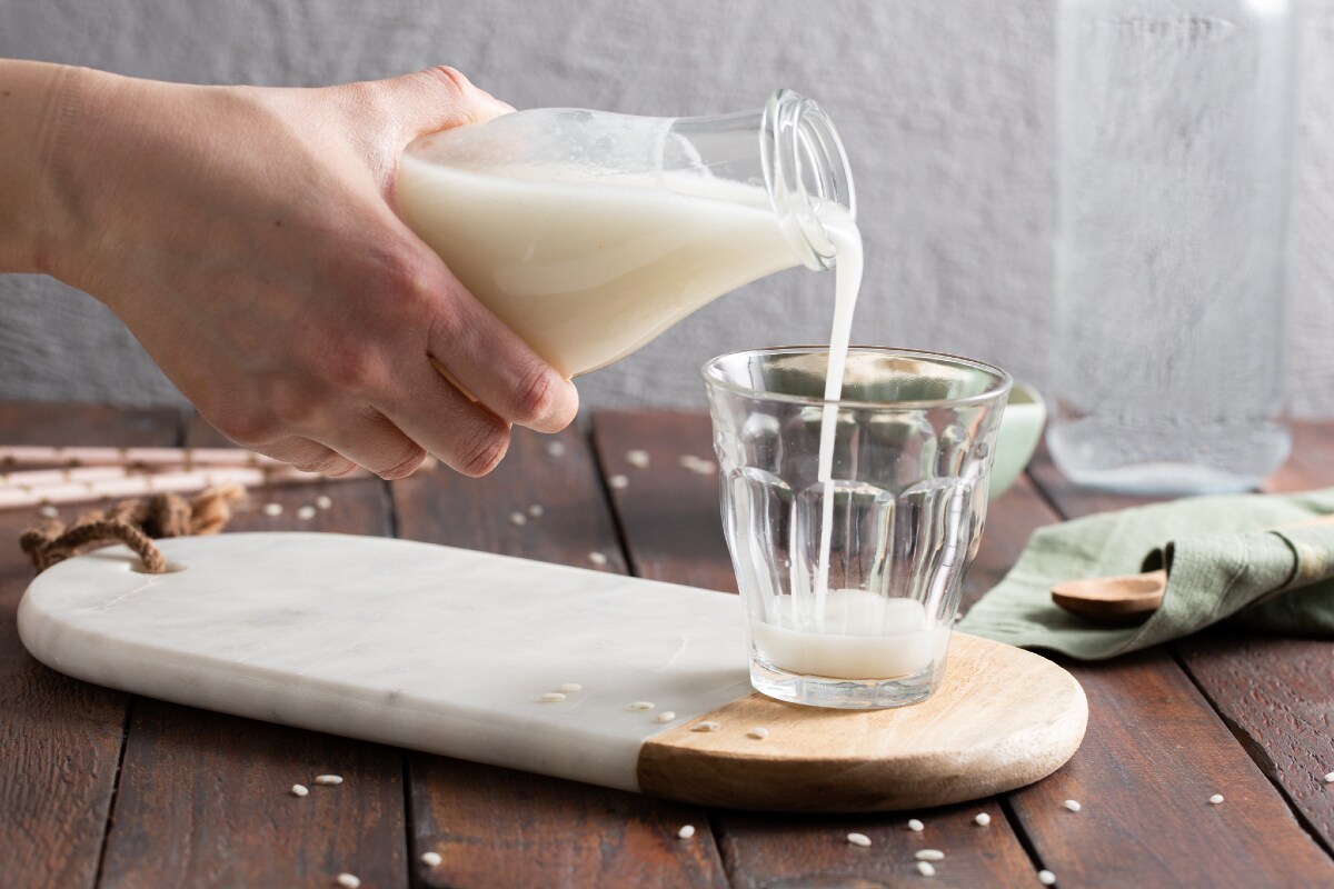 Lait de riz fait maison