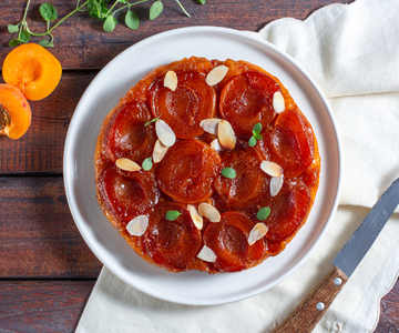 Tarte tatin rapide aux abricots