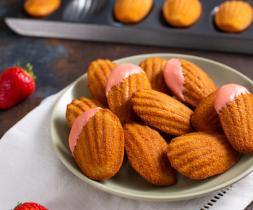 Madeleine aux fraises