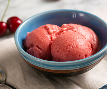 Sorbet aux cerises