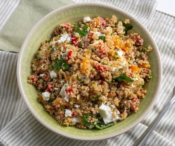 Salade de quinoa végétarienne