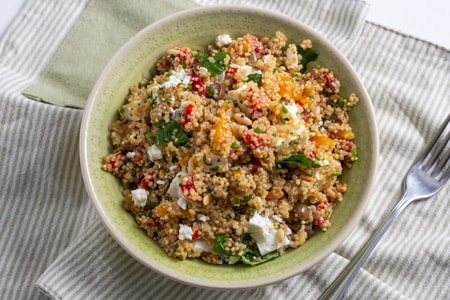 Salade de quinoa végétarienne